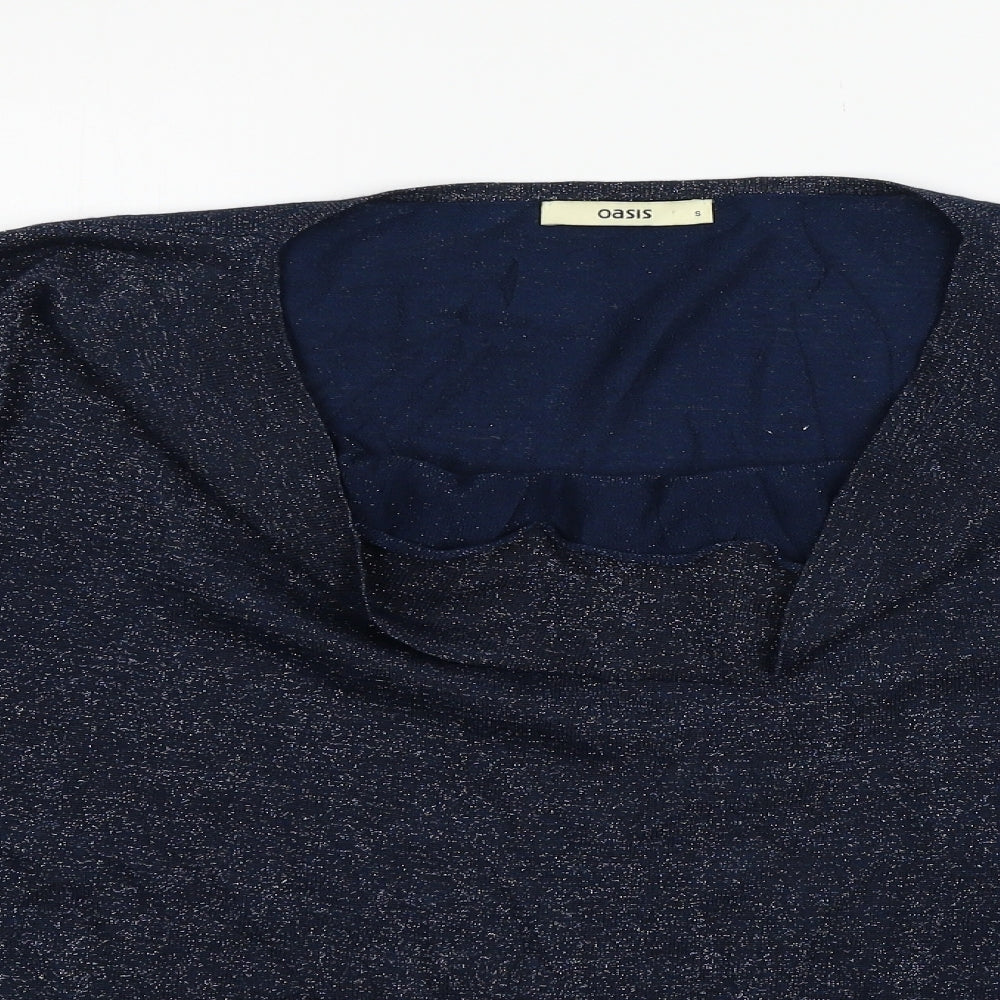 Oasis Womens Blue   Pullover Jumper Size S