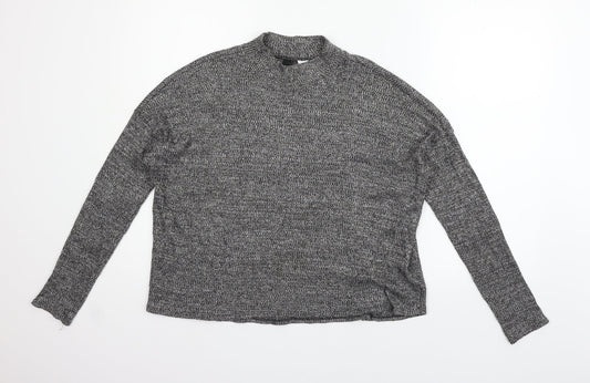 Divided Womens Grey   Pullover Jumper Size M