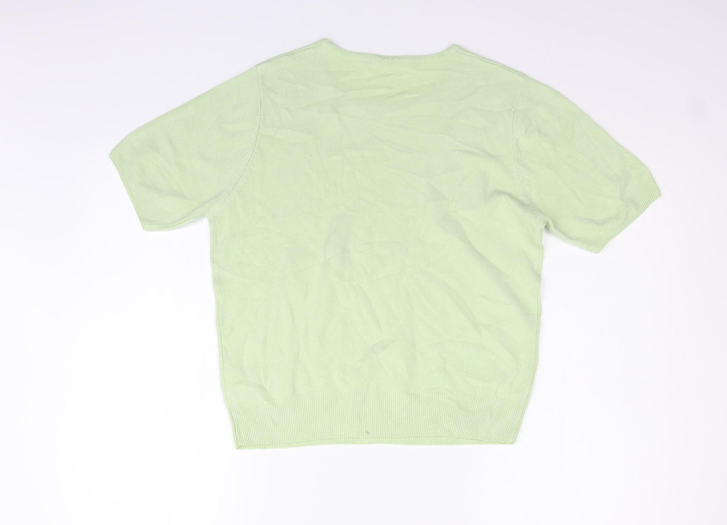Marks and Spencer Womens Green   Pullover Jumper Size 14