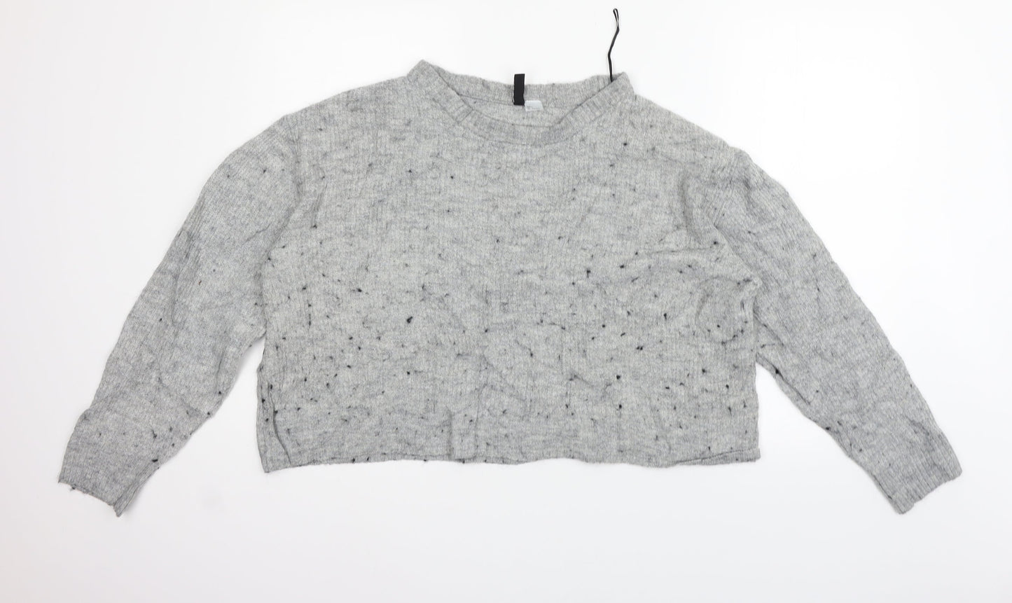 Divided Womens Green   Pullover Jumper Size L