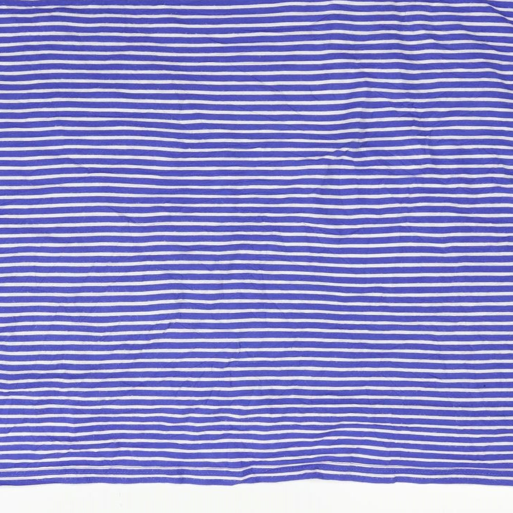 Primark Womens Blue Polka Dot  Basic T-Shirt Size L