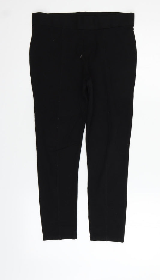 Marks and Spencer Womens Black   Trousers  Size 10 L22 in