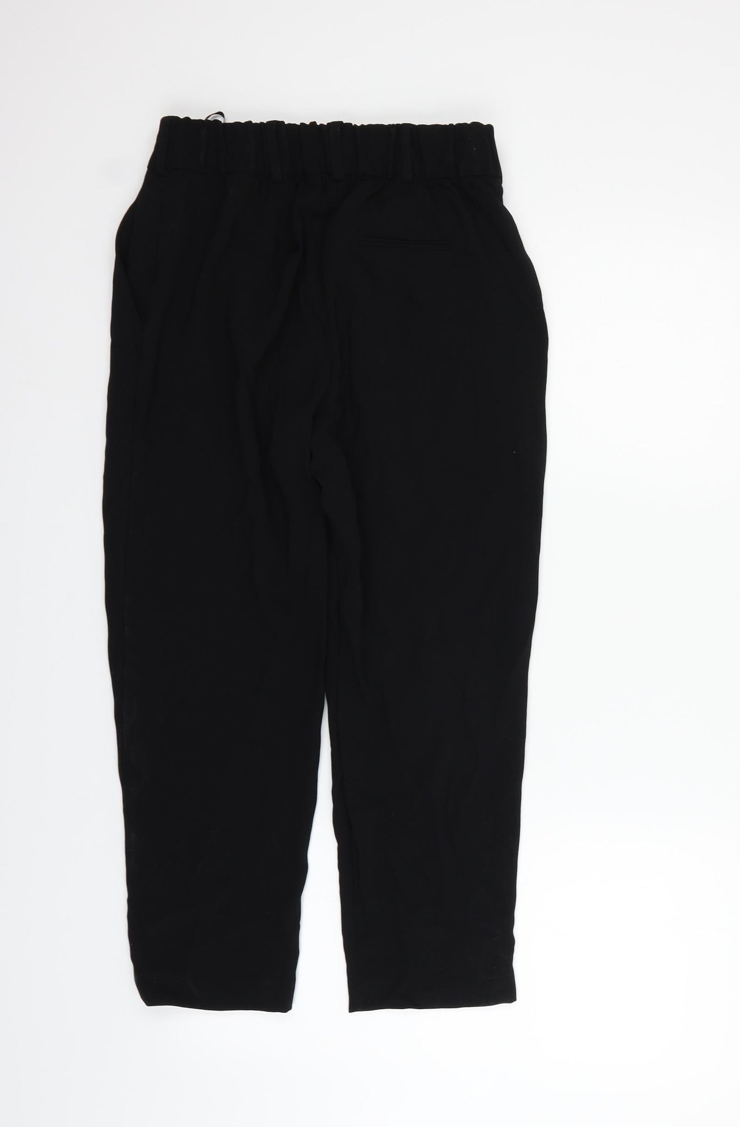 Marks and Spencer Womens Black   Trousers  Size 8 L23 in