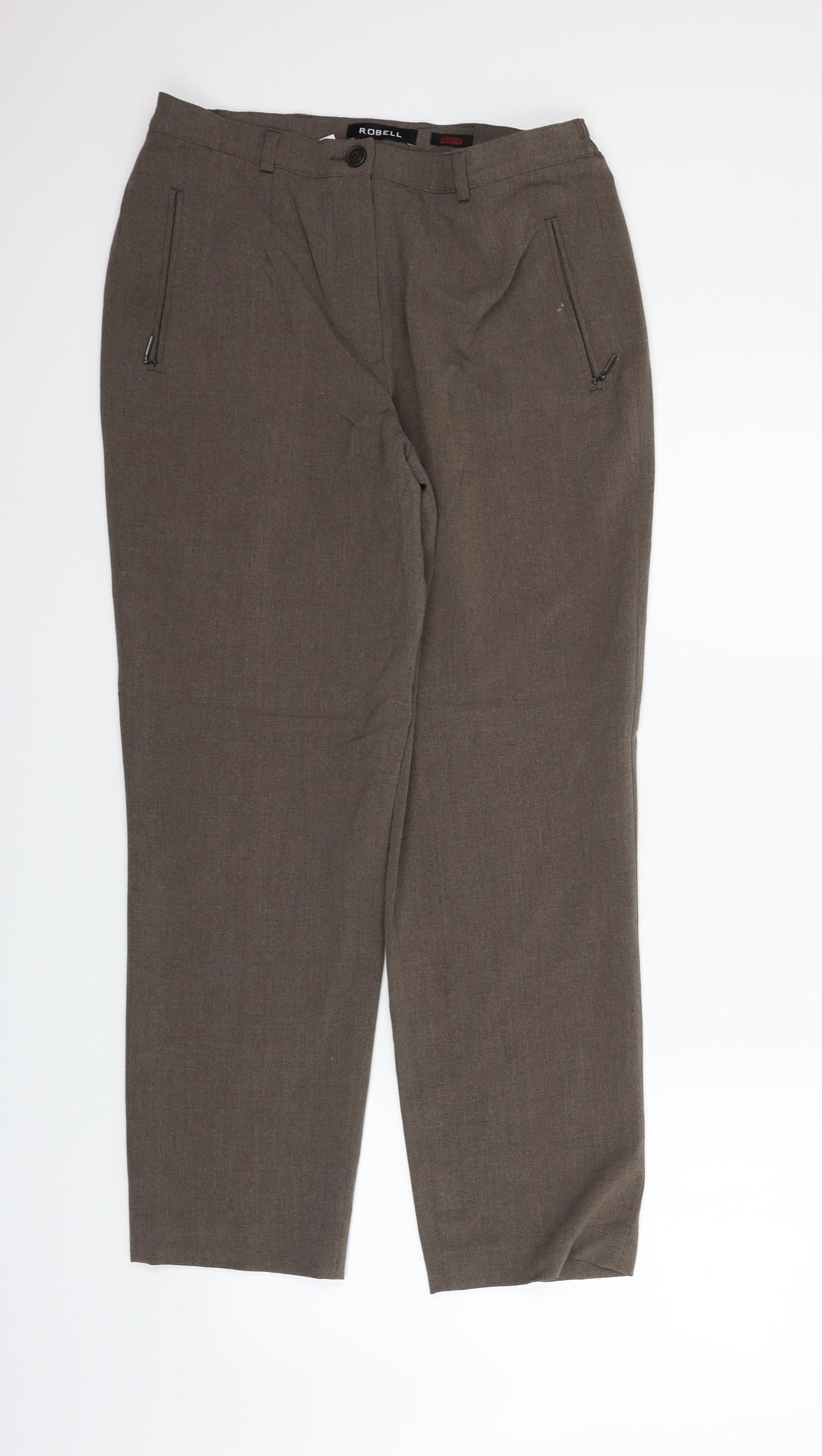 ROBELL Womens Beige   Sweatpants Trousers Size 38 in L26 in