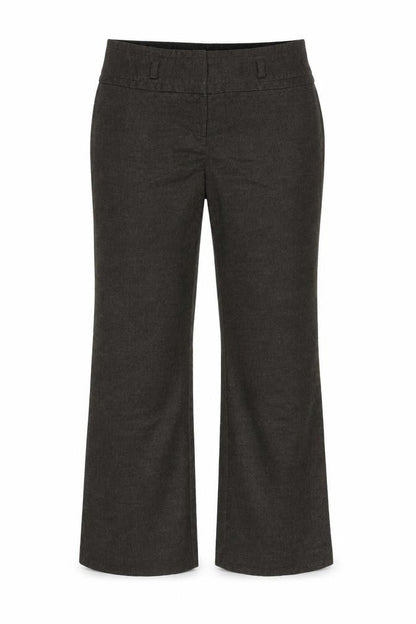 Front view of Principles women’s brown trousers, size UK 12, 26-inch leg
