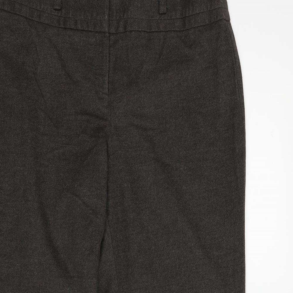 Principles Womens Brown   Trousers  Size 12 L26 in