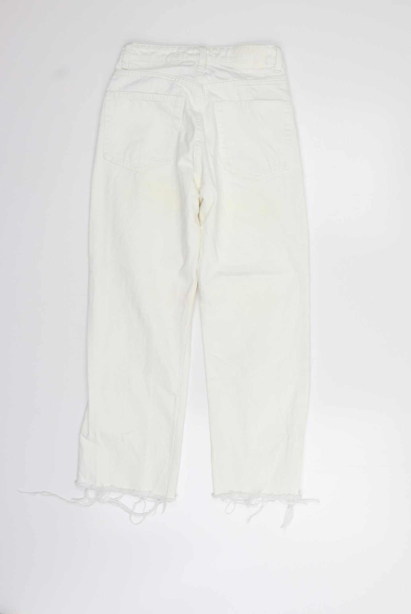Weekday Womens White   Trousers  Size S L28 in - washable marks