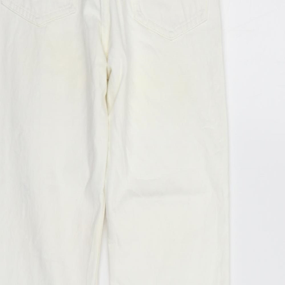 Weekday Womens White   Trousers  Size S L28 in - washable marks