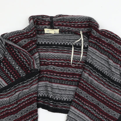 Forever 21 Womens Black Geometric  Cardigan Jumper Size S