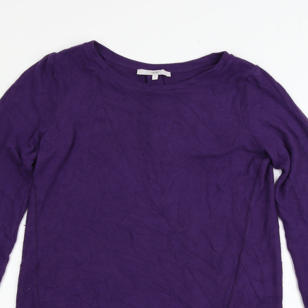 NEXT Womens Purple   Jumper Dress  Size 8