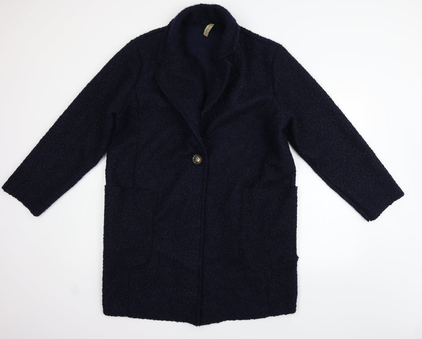 Preworn Womens Blue   Gilet Coat Size L