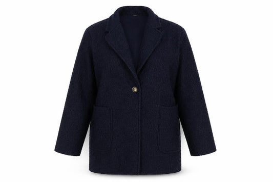 Preworn Womens Blue   Gilet Coat Size L