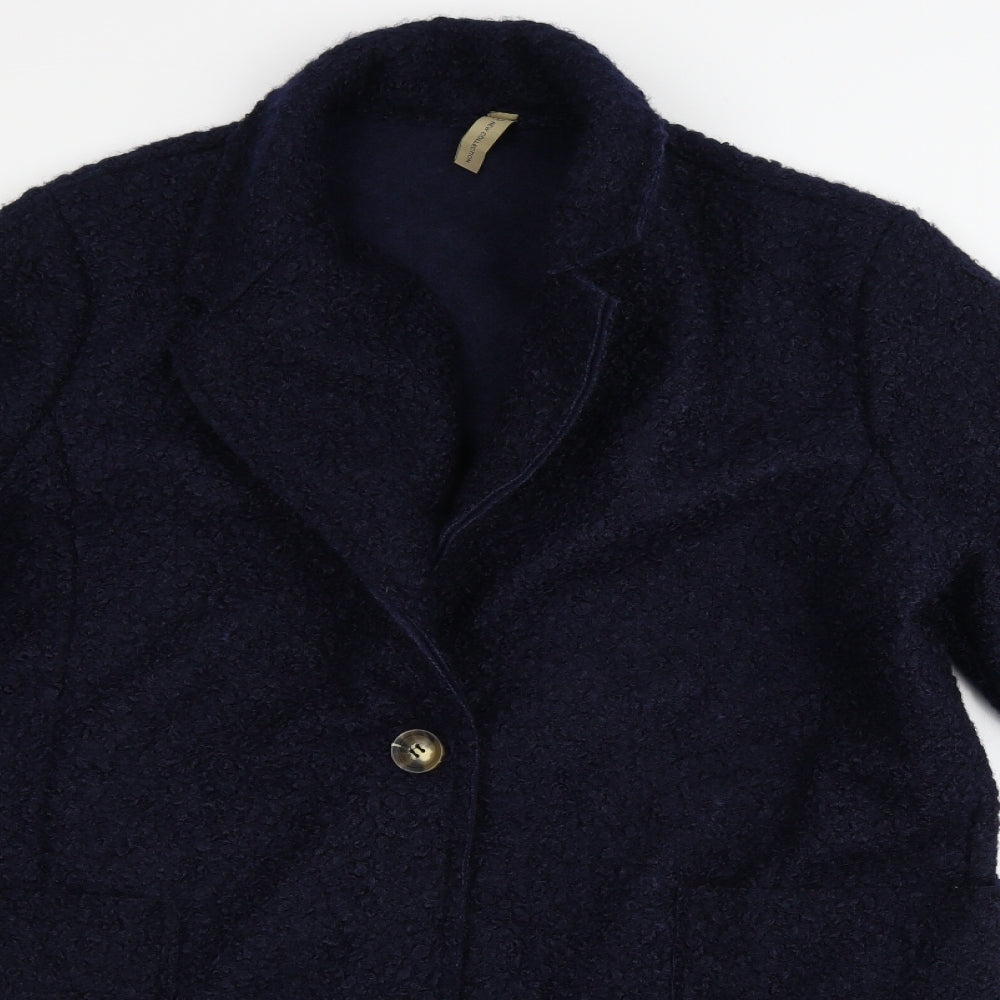 Preworn Womens Blue   Gilet Coat Size L