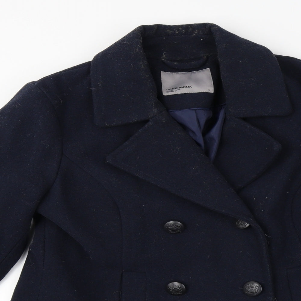 VERO MODA  Womens Blue   Jacket Coat Size S