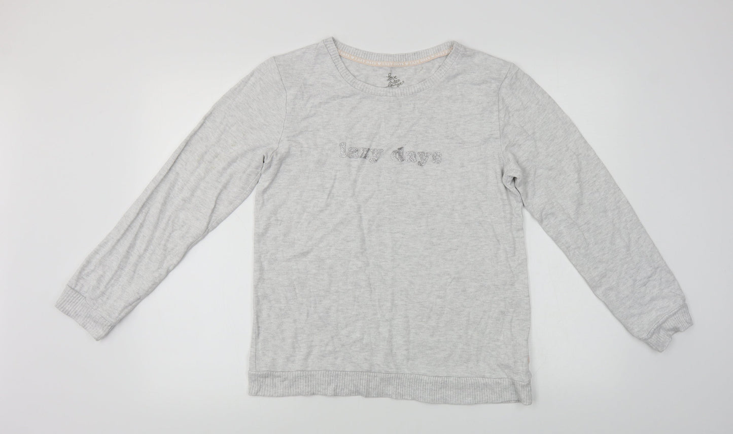 love to lounge      Womens Grey   Pullover Jumper Size 10
