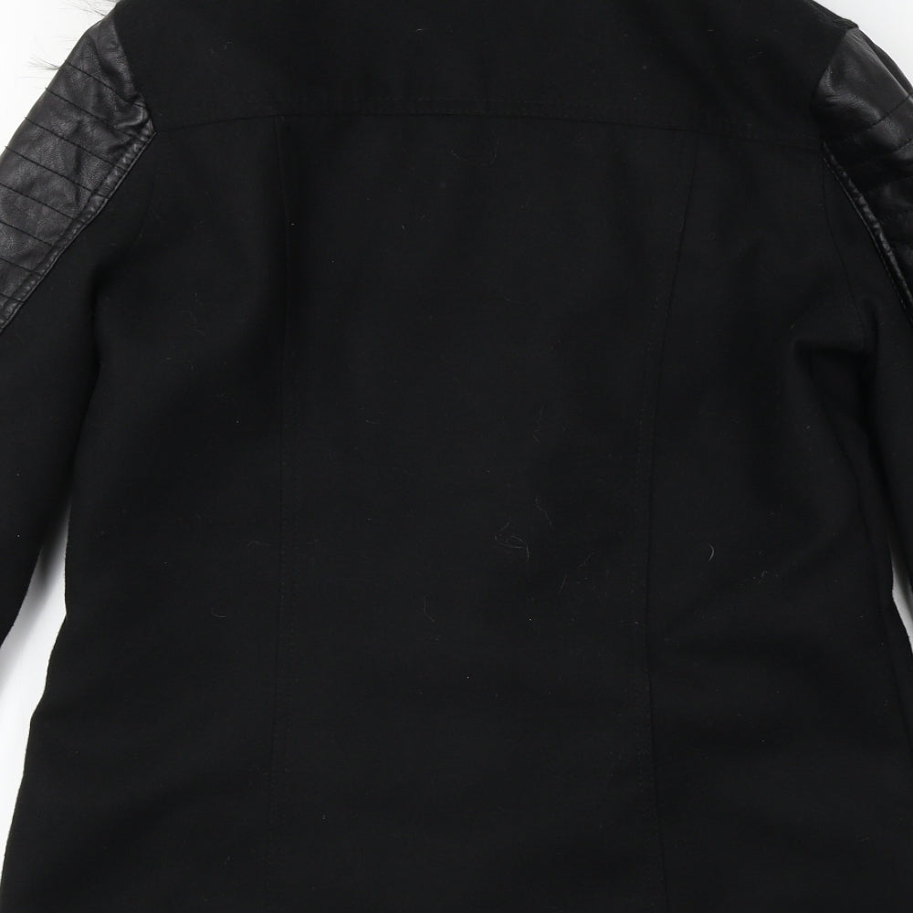 Select  Womens Black   Jacket Coat Size 8