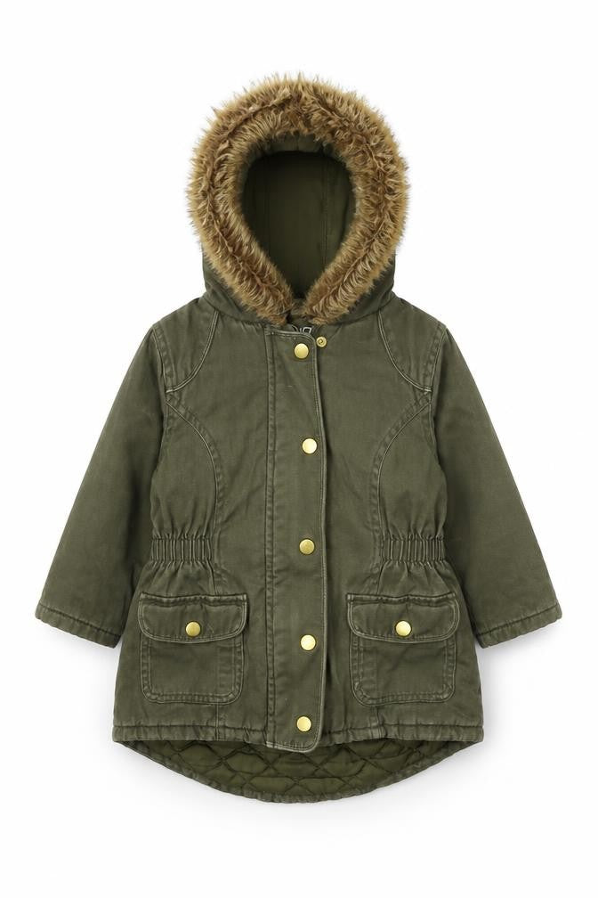 Marks & Spencer  Girls Green   Jacket Coat Size 2 Years