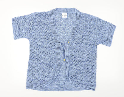 Pulse  Womens Blue   Cardigan Jumper Size L