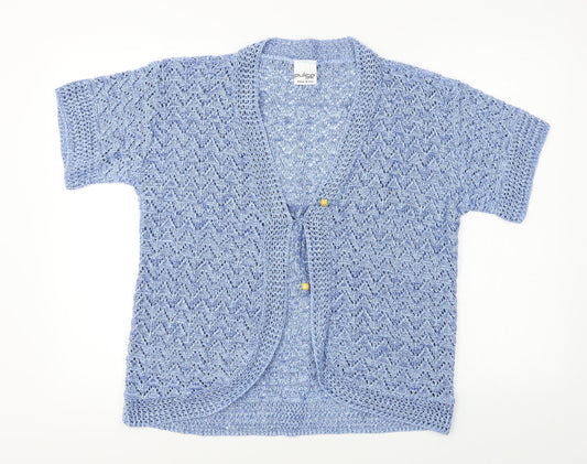 Pulse  Womens Blue   Cardigan Jumper Size L