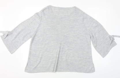 Tu Womens Grey   Pullover Jumper Size 16