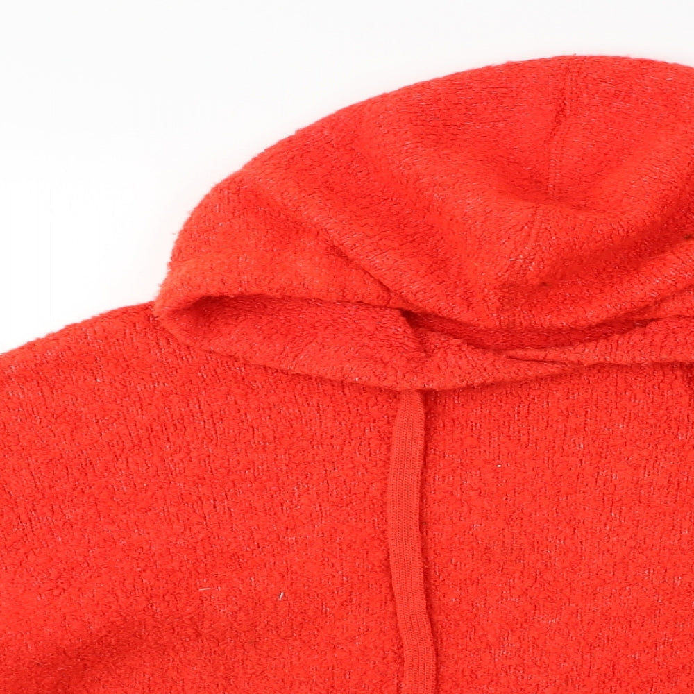 Marks and Spencer  Womens Red   Pullover Hoodie Size M