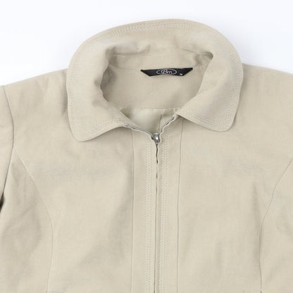 Bonmarché Womens Beige Jacket Coat Size 14