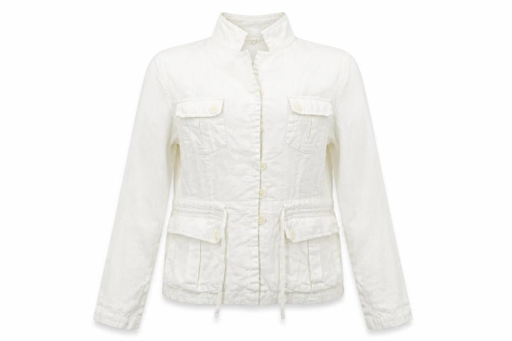 E studio Womens White   Basic Blouse Size M