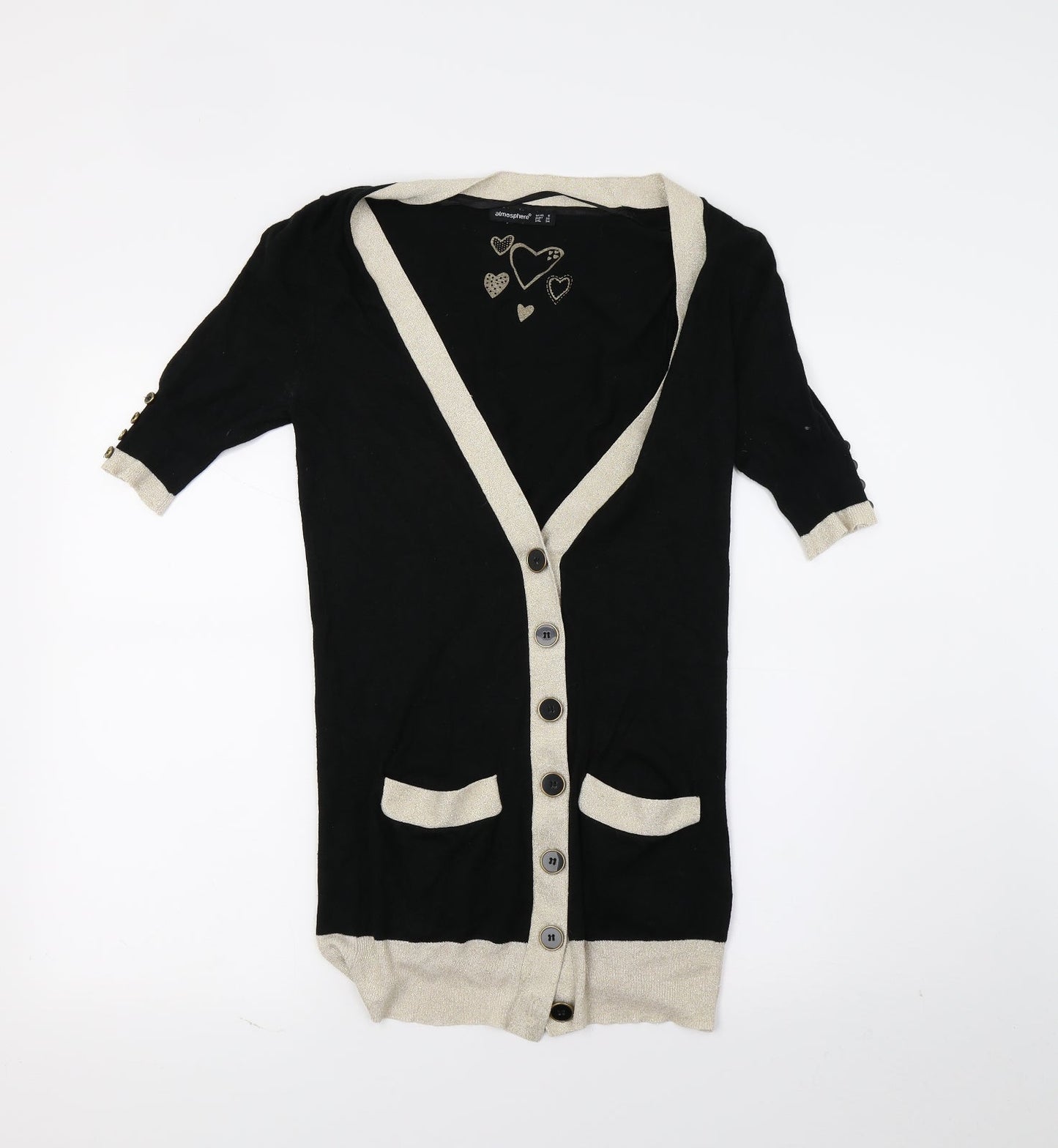 Atmosphere Womens Black   Jumper Dress  Size 8