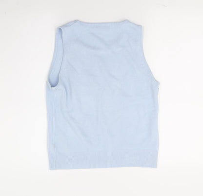 Debbie Morgan Womens Blue   Pullover Jumper Size M
