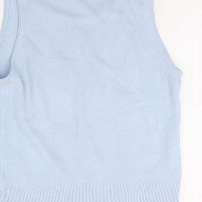Debbie Morgan Womens Blue   Pullover Jumper Size M