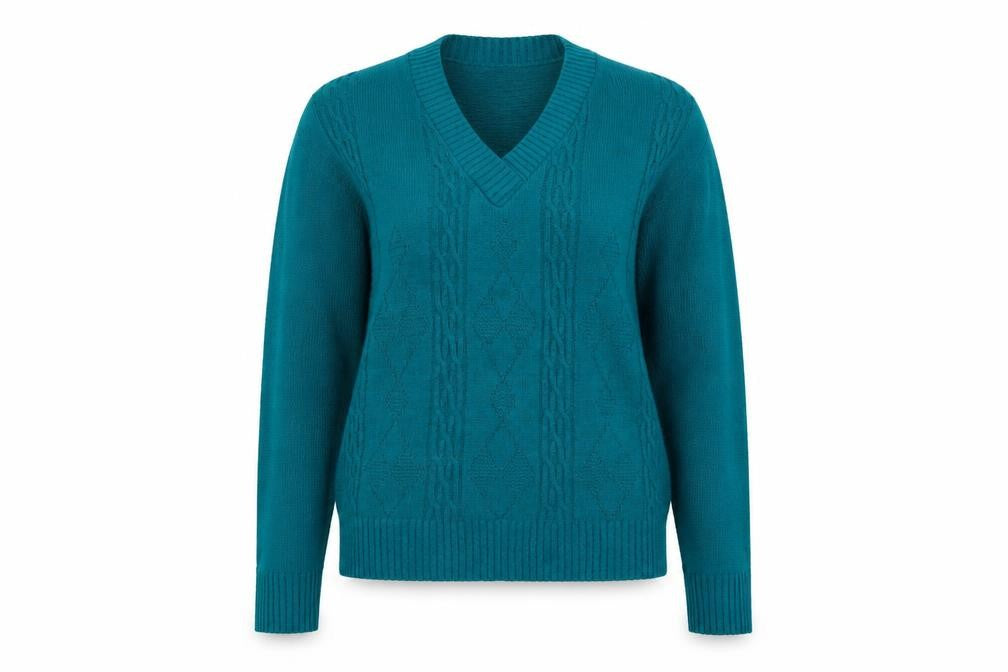Pure & natural Womens Green  Knit Pullover Jumper Size L