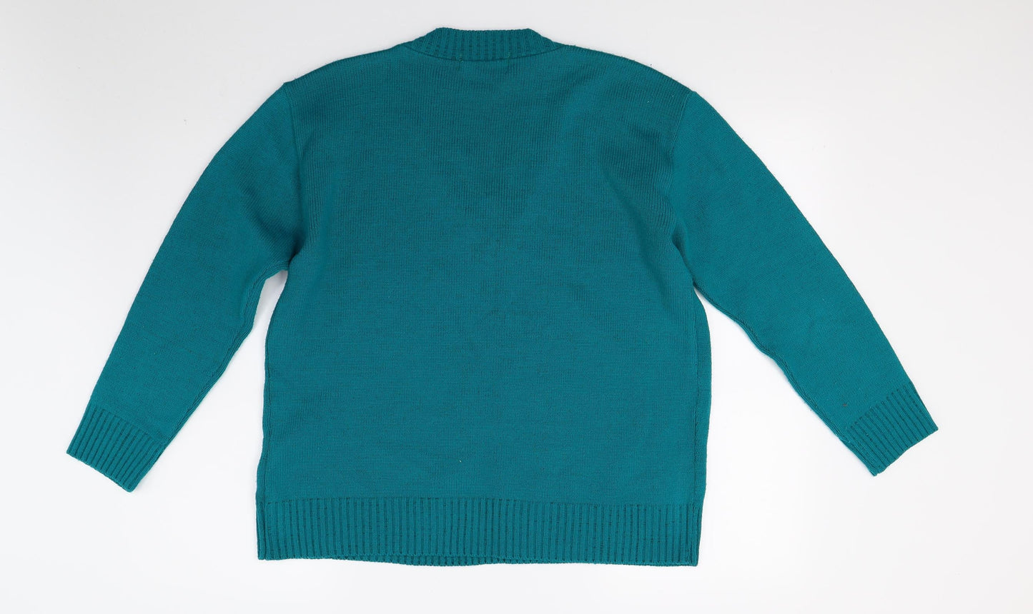 Pure & natural Womens Green  Knit Pullover Jumper Size L