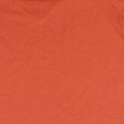 Bonmarché Womens Orange Knit Pullover Jumper Size L