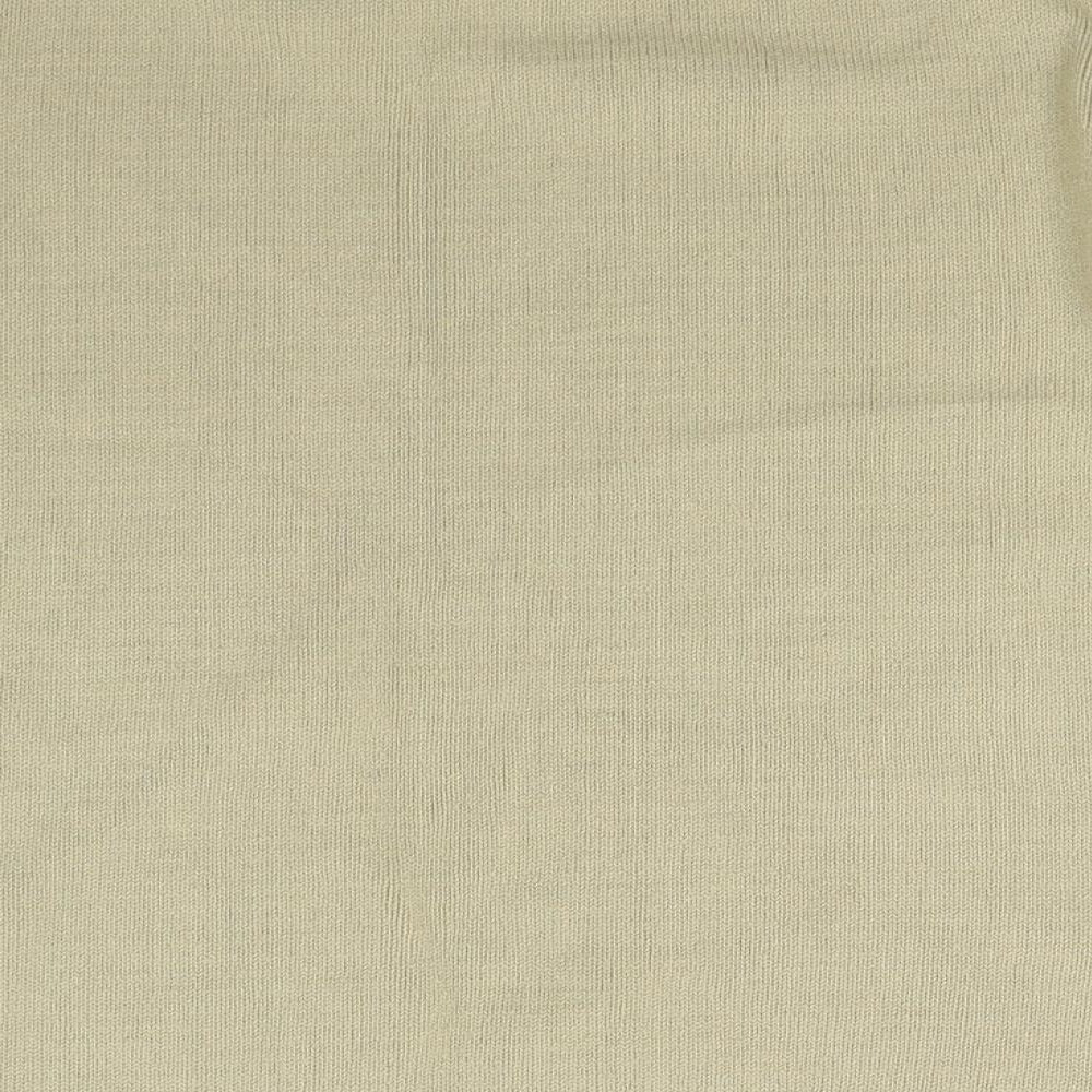 Pure & Natural Womens Beige  Knit Pullover Jumper Size M