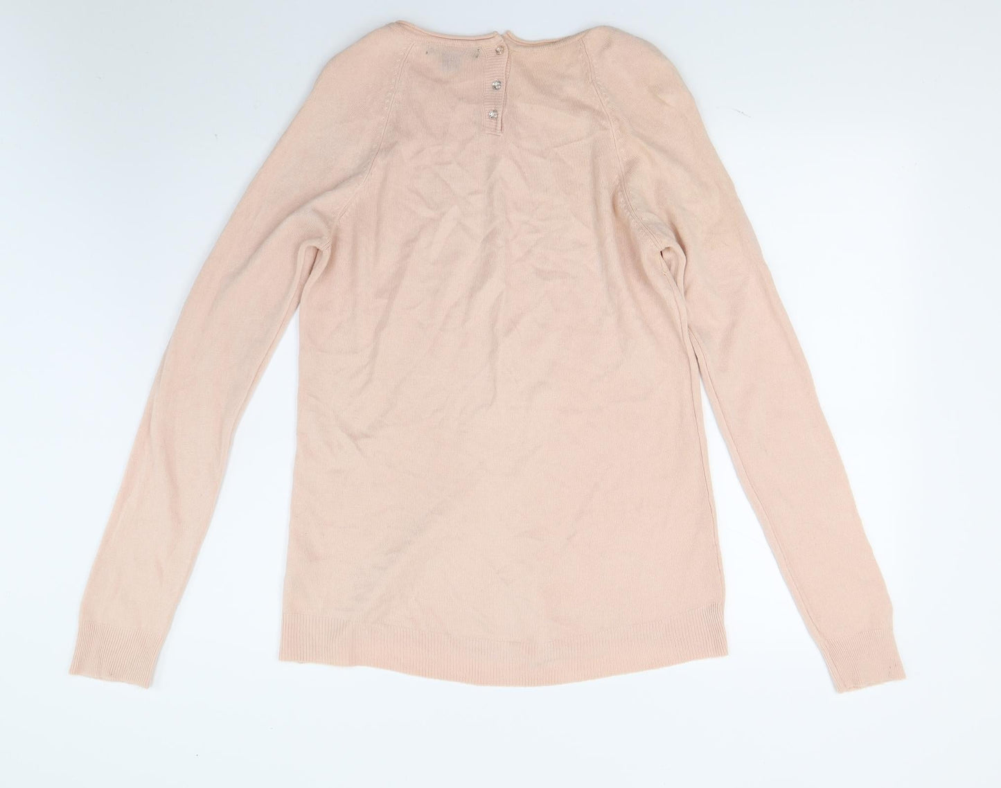 Atmosphere Womens Beige  Knit Pullover Jumper Size 12