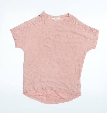 Next Womens Pink   Basic T-Shirt Size XS