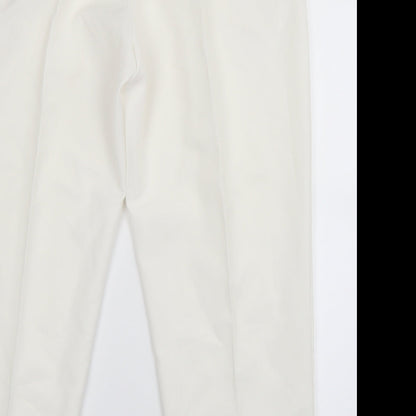 Preworn Womens White   Trousers  Size 20 L27 in