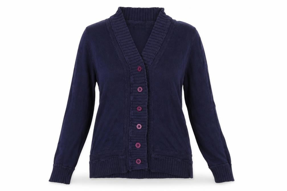 MNG Womens Blue   Cardigan Jumper Size L