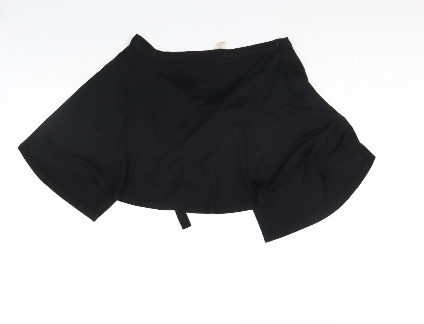 Warehouse Womens Black   Jacket Poncho Size 10