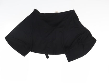 Warehouse Womens Black   Jacket Poncho Size 10