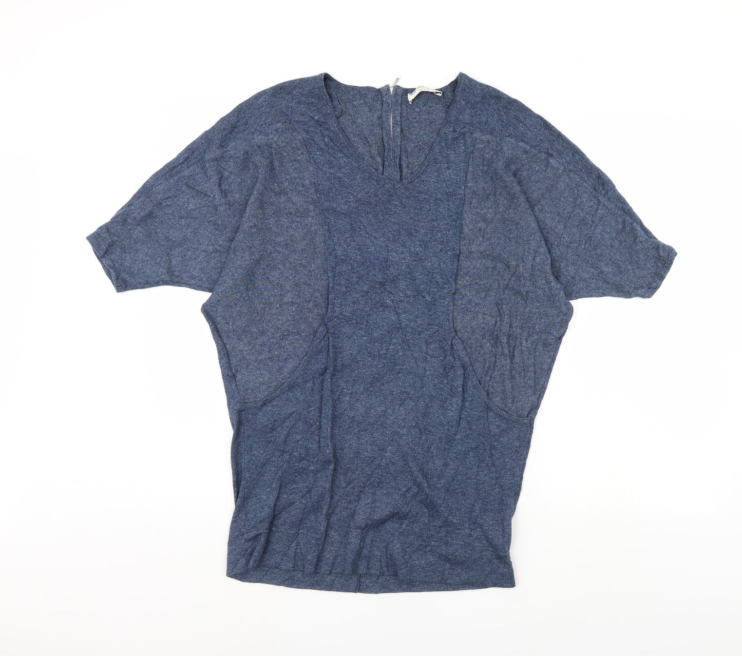 M&S Womens Blue   Pullover Jumper Size 8