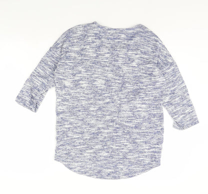 F&F Womens Blue   Pullover Jumper Size 8