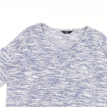 F&F Womens Blue   Pullover Jumper Size 8
