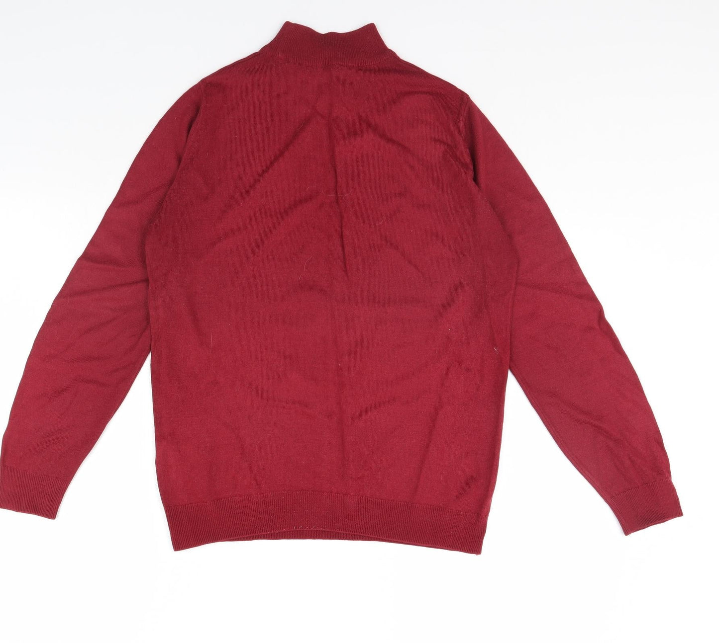 M&S Womens Red   Pullover Jumper Size 10