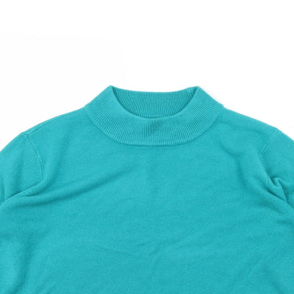 Bonmarché Womens Green Pullover Jumper Size S