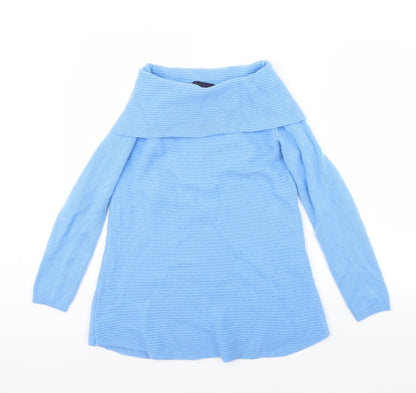 Marks & Spencer Womens Blue   Pullover Jumper Size 6