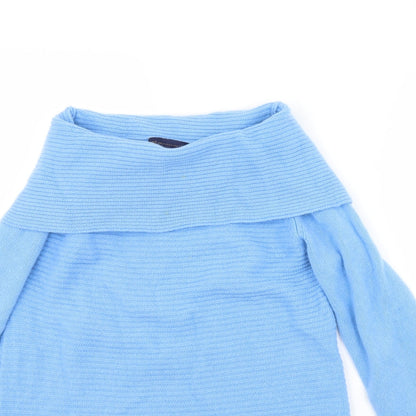 Marks & Spencer Womens Blue   Pullover Jumper Size 6