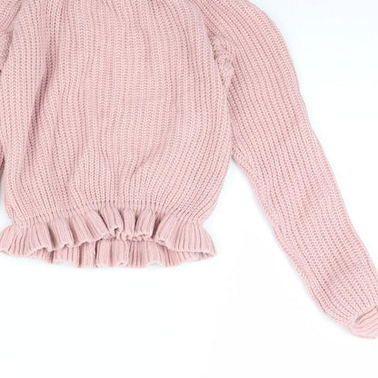 Select Womens Pink   Pullover Jumper Size 8