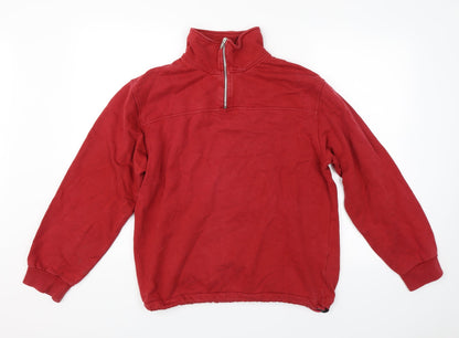 Hawkshead Mens Red   Pullover Sweatshirt Size S