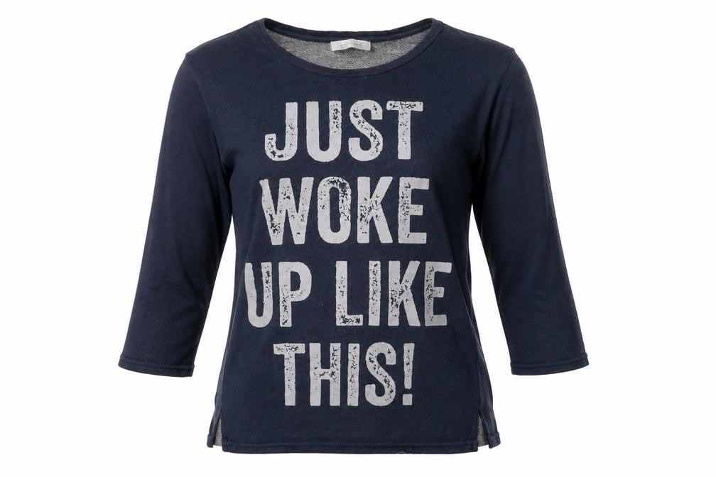 New Look Womens Blue   Pullover Sweatshirt Size 10